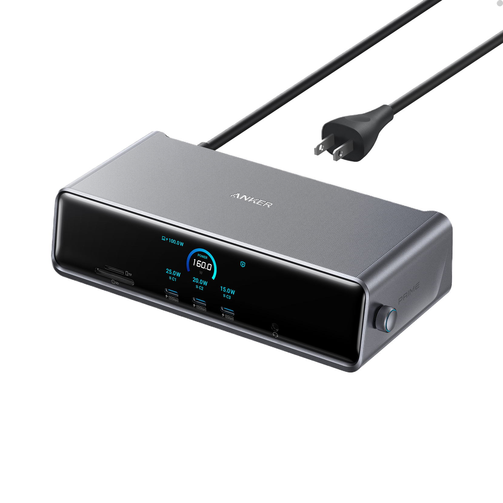 Anker Prime DL7400 Docking Station (14-in-1, Triple Display, DisplayLink)